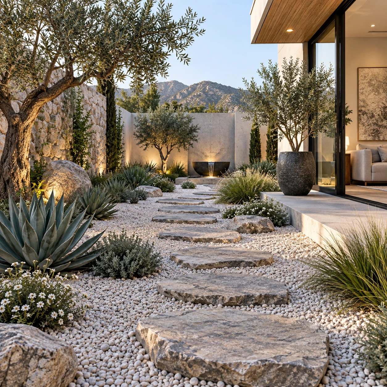 Paisajismo con piedras y grava: ideas modernas y minimalistas para tu jardín